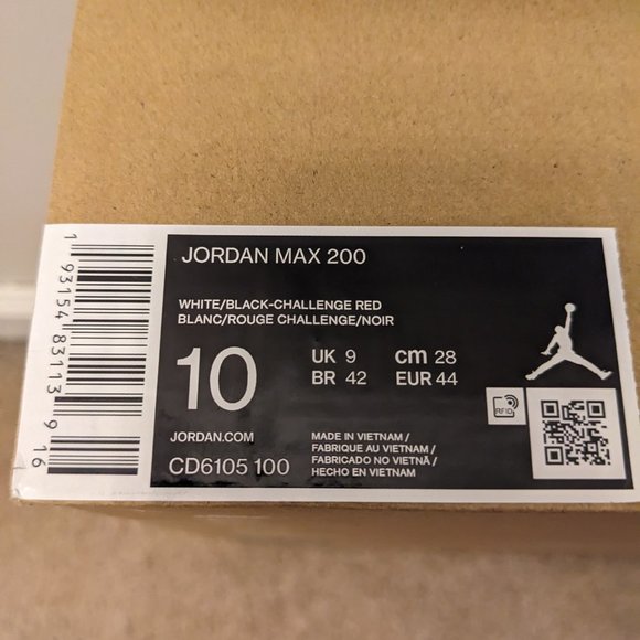 Nike Jordan Max 200 Men's 10 - Picture 5 of 6